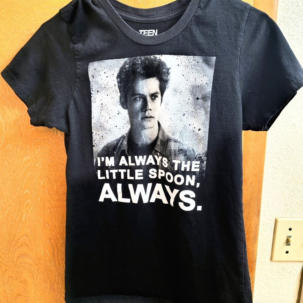 Retired Hot Topic Teen Wolf Dylan O'Brien Graphic T Shirt